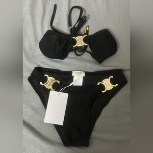 Black Celine Bikini